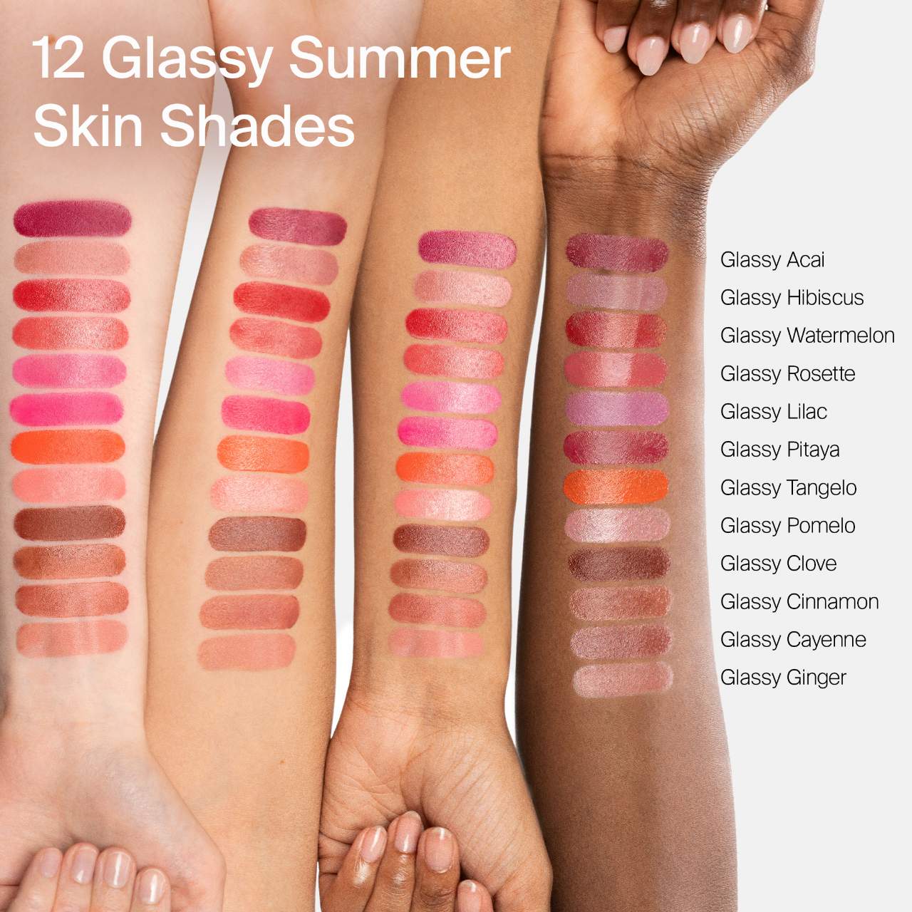 Rubor + Labial - Color Fuse Longwear Hydrating Glassy Lip + Cheek Blush Balm Stick