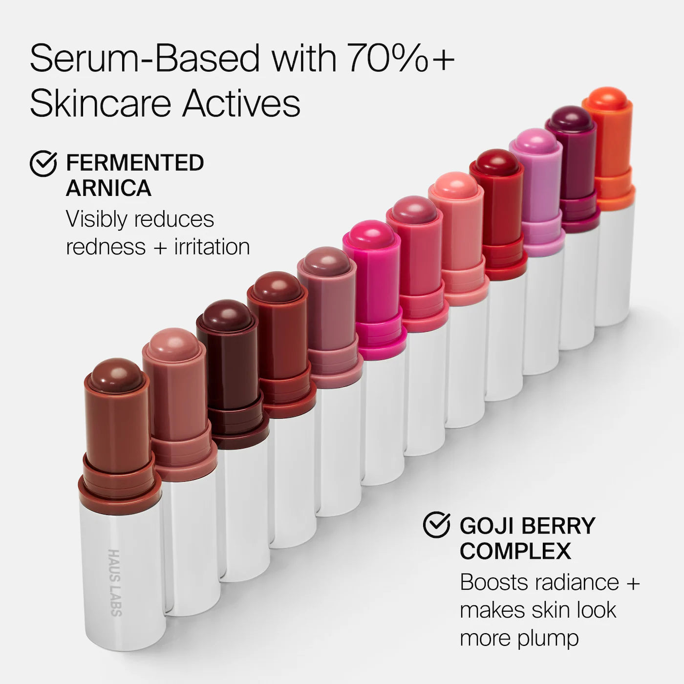 Rubor + Labial - Color Fuse Longwear Hydrating Glassy Lip + Cheek Blush Balm Stick