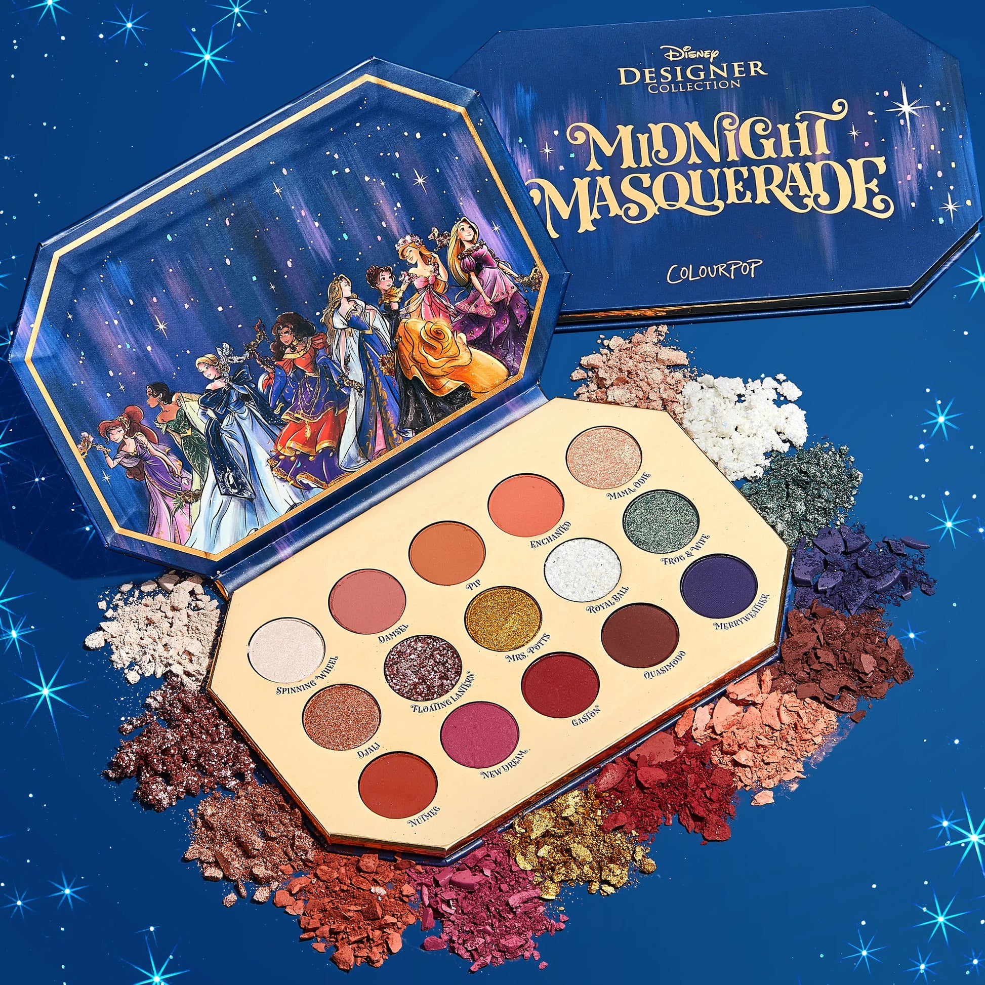 Midnight Masquerade Eyeshadow Palette - By Mary Spahn