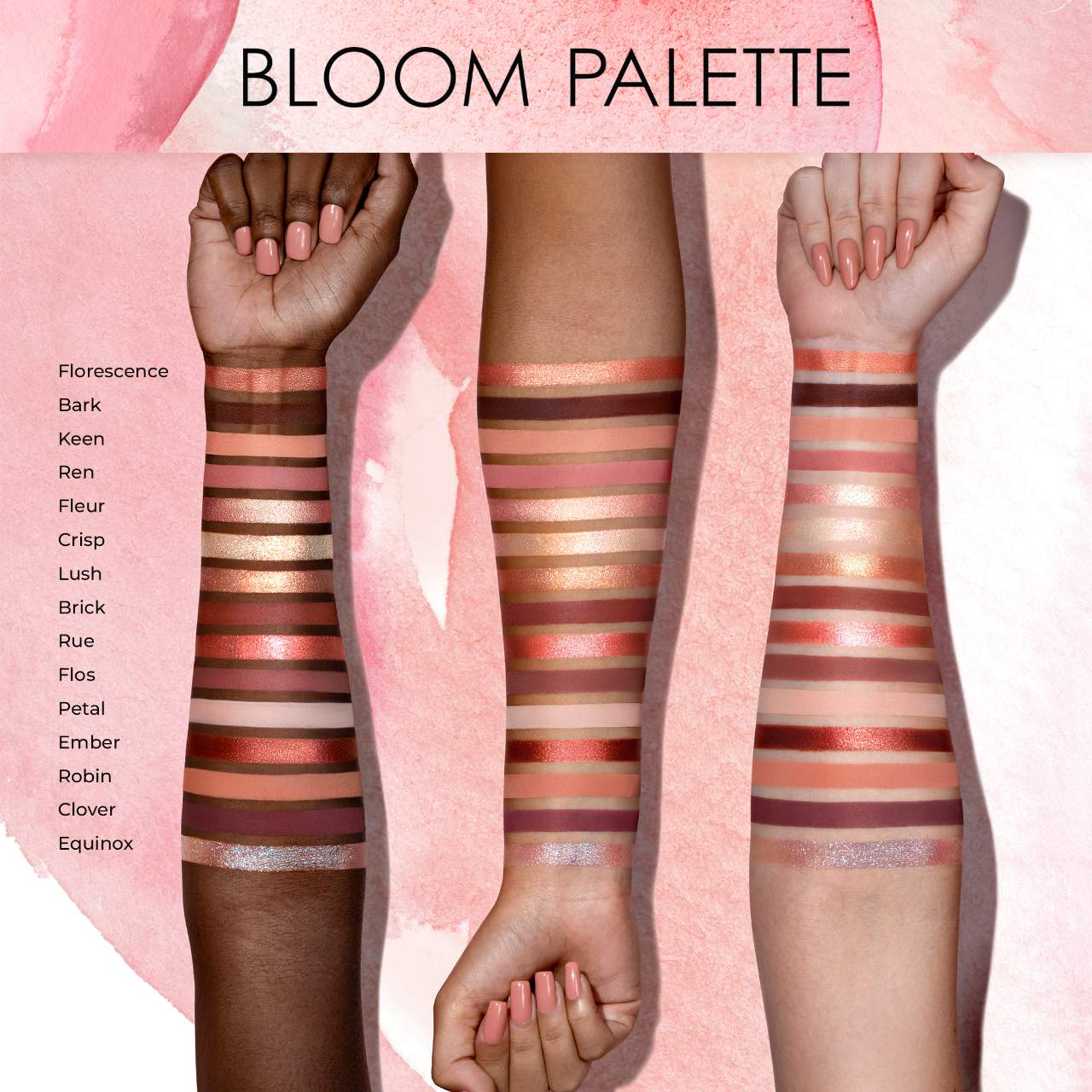 Paleta de sombras - Bloom Eyeshadow Palette