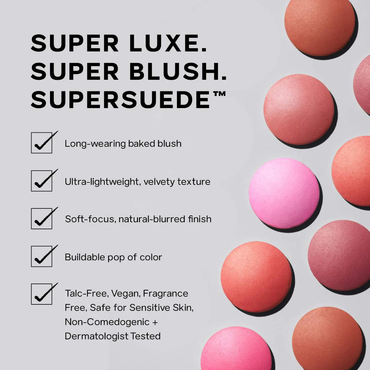 Rubor - SuperSuede Talc-Free Powder Blush