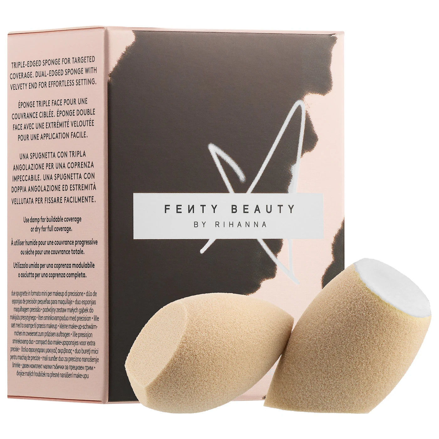 fenty beauty esponjas Lil Precision Makeup Sponge Duo 105