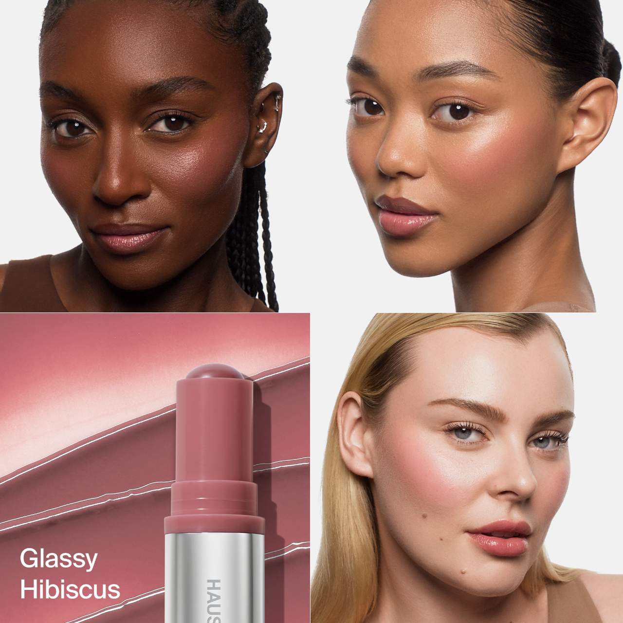 Rubor + Labial - Color Fuse Longwear Hydrating Glassy Lip + Cheek Blush Balm Stick