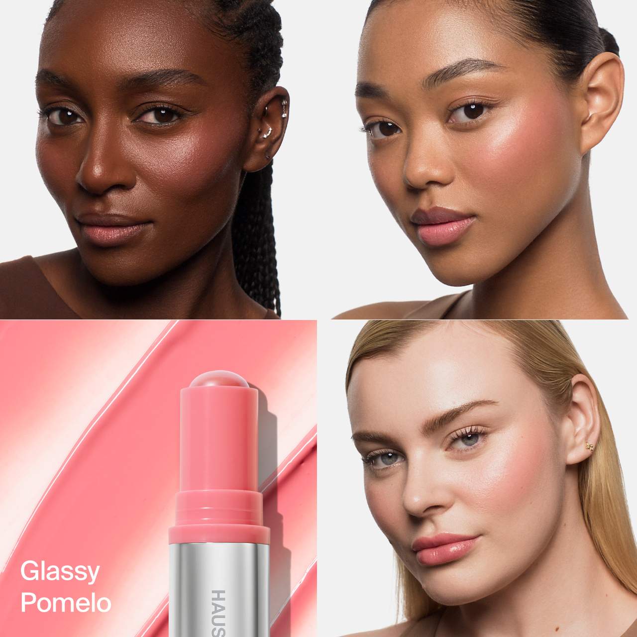 Rubor + Labial - Color Fuse Longwear Hydrating Glassy Lip + Cheek Blush Balm Stick