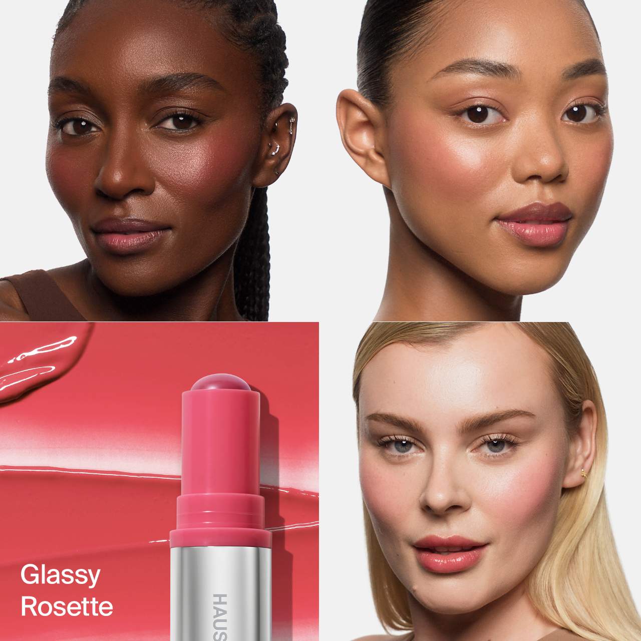 Rubor + Labial - Color Fuse Longwear Hydrating Glassy Lip + Cheek Blush Balm Stick